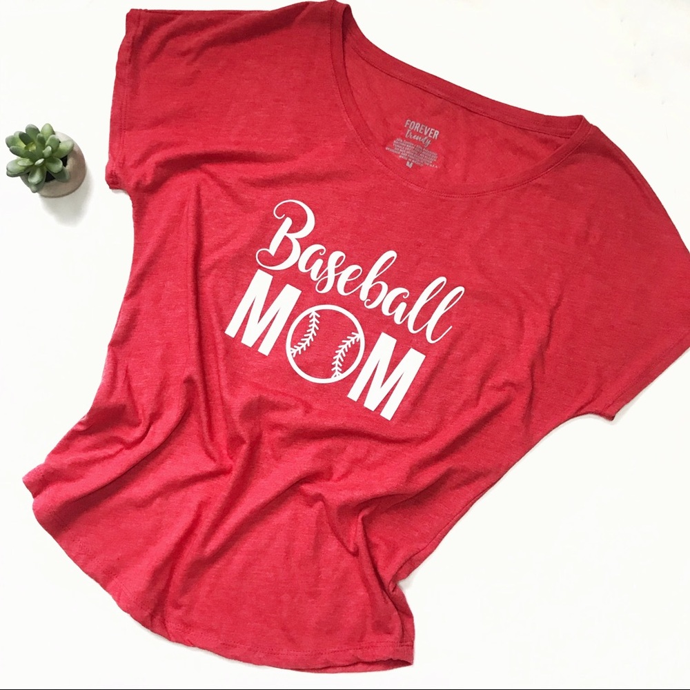 🔥Baseball Mom Graphic Tee